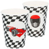 Gobelets d'anniversaire thème voiture