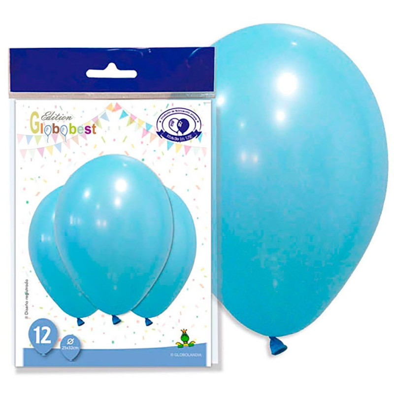 Ballon de baudruche bleu turquoise