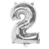 Ballon en forme de chiffre 2