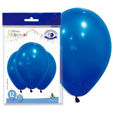 Ballon bleu marine de baudruche à gonfler