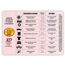 Permis 18 ans humoristique