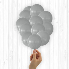 Petit ballon argent de baudruche