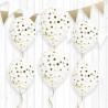 Ballons confettis or