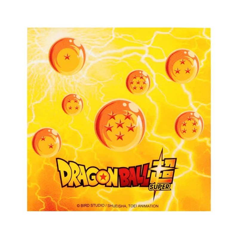 Serviette Dragon Ball Z anniversaire Serviette Dragon Ball Z anniversaire