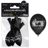 Ballon anniversaire noir