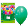 Ballon tropical vert paquet de 50 Ballon tropical vert paquet de 50
