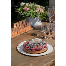 Gâteau d'anniversaire rose gold