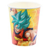Gobelets d'anniversaire en carton sur le thème manga Dragon Ball Z Gobelets d'anniversaire en carton sur le thème manga Dragon Ball Z