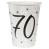 Gobelets anniversaire 70 ans Gobelets anniversaire 70 ans