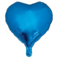 Ballon coeur bleu