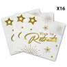 Serviette de table retraite
