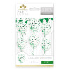 Ballon gonflable confettis vert