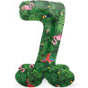 Ballon chiffre 7 tropical Ballon chiffre 7 tropical