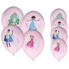 Ballon Princesse Rose 30 cm - gonflage air ou hélium x8 | Tralala-Fêtes.fr Ballon Princesse Rose 30 cm - gonflage air ou hélium x8 | Tralala-Fêtes.fr