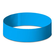 Bracelet papier évènement bleu indéchirable