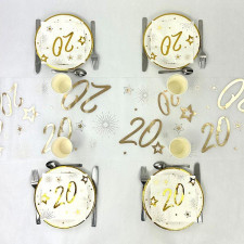 Déco table anniversaire 20 ans