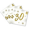 Serviette 30 ans