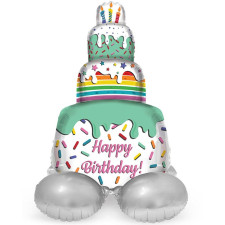 Ballon gâteau anniversaire