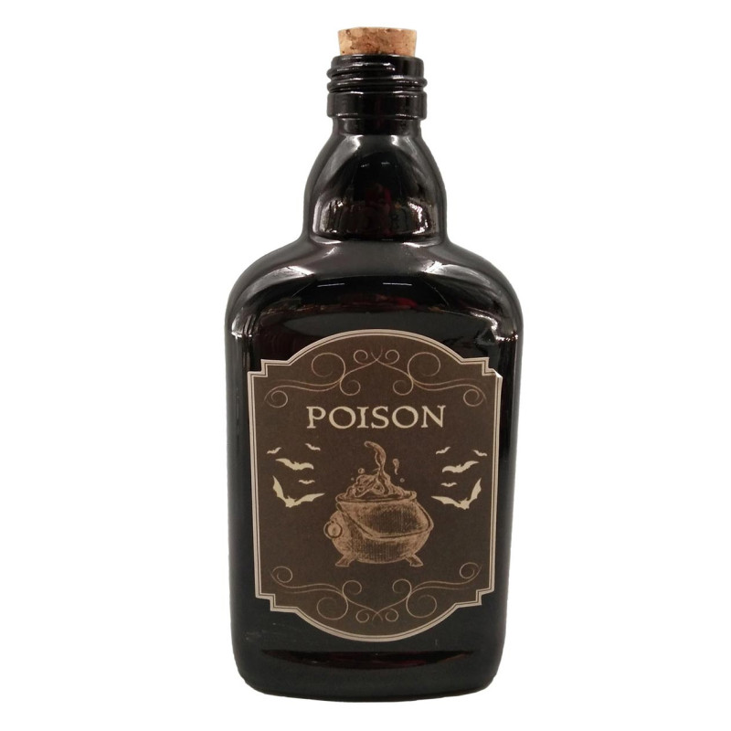 Flacon de poison pour décoration Halloween