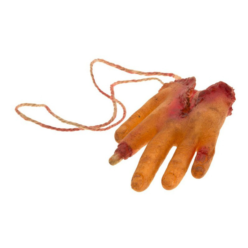 Main Halloween arrachée pour décoration