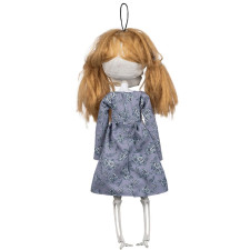 Squelette de poupée maléfique Halloween pour décoration Squelette de poupée maléfique Halloween pour décoration