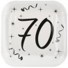 Assiettes pour anniversaire 70 ans Assiettes pour anniversaire 70 ans