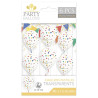 Ballon confettis couleur
