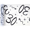 Chemin de table pour anniversaire 30 ans Chemin de table pour anniversaire 30 ans