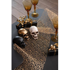 Décoration de table d'Halloween squelette