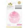 Ballon rose joyeux anniversaire
