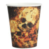 Gobelet Halloween crâne en feu