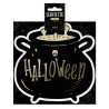 Serviette en forme de chaudron pour Halloween