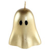 Bougie fantôme doré Halloween