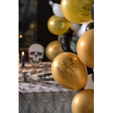 Décoration Halloween ballon squelette
