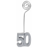 Marque-places argent 50 ans Marque-places argent 50 ans