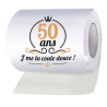 Rouleau papier toilette 50 ans anniversaire