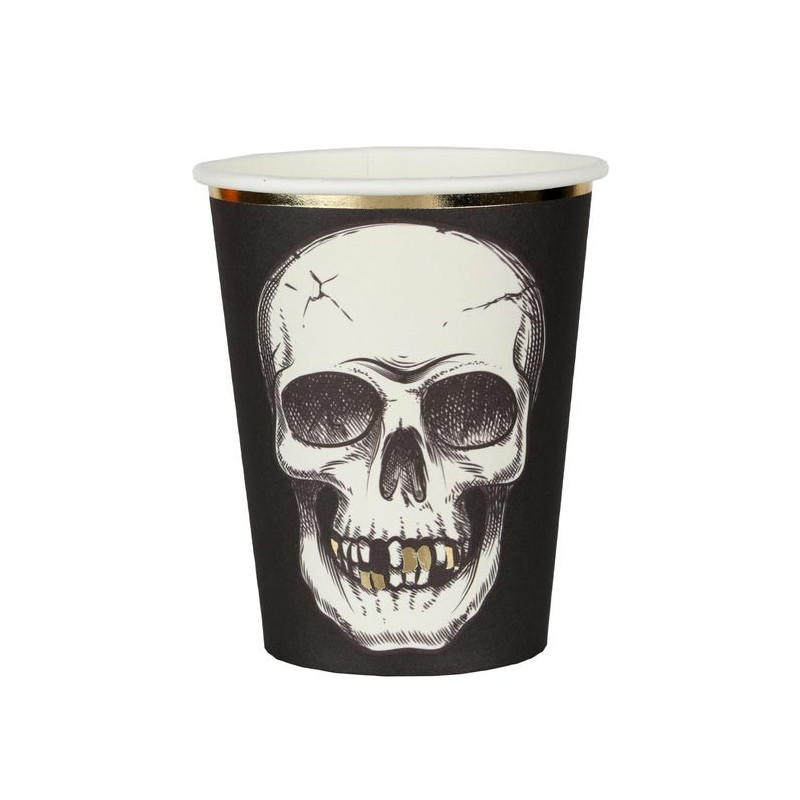 Gobelet Halloween squelette