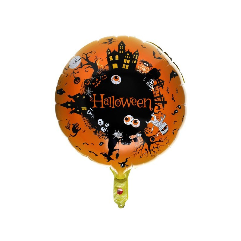 Ballon hélium Halloween maison hantée Ballon hélium Halloween maison hantée