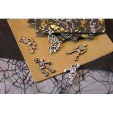Déco table Halloween squelette