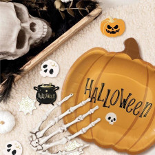 Décoration de table Halloween citrouille