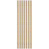 Pailles carton kraft or Pailles carton kraft or