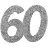Confettis de table d'anniversaire 60 ans
