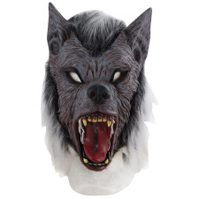 Masque loup garou réaliste en latex