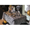 Nappe tissu Halloween toiles d'araignée
