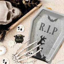 Décoration de table Halloween cimetière