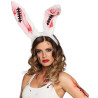 Serre-tête lapin Halloween