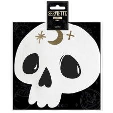 Serviette Halloween crâne Serviette Halloween crâne