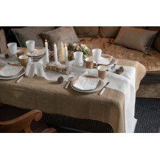 Nappe toile de jute pour décoration Nappe toile de jute pour décoration