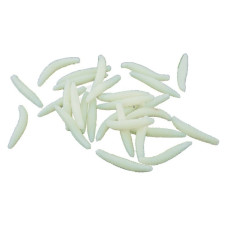 Vers et asticots blancs collants pour décoration Halloween