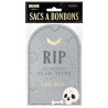 Sachet à bonbon Halloween pierre tombale